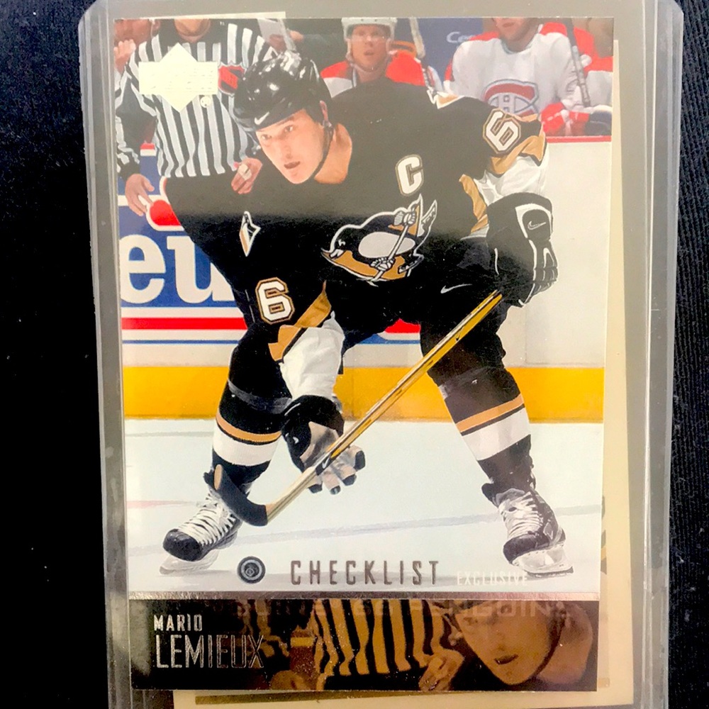 Upper Deck - Mario Lemieux Hockey Card